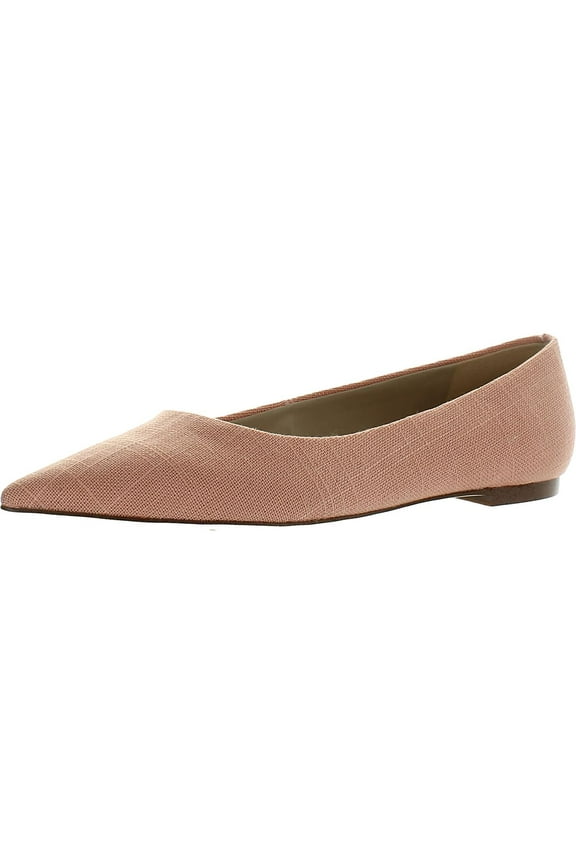 Wanda Canyon Clay Pointed Toe Slip On Fashion Ballet Flats Shoes (Canyon Clay, 9)