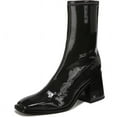 thumbnail image 1 of Sam Edelman Wells Slate Purple Stacked Block Heel Squared Toe Fashion Ankle Boot (Slate Purple, 7.5), 1 of 6