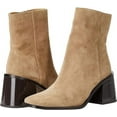 thumbnail image 1 of Sam Edelman Winnie Modern Ivory Squared Toe Stacked Heel Fashion Ankle Booties (Modern Ivory, 6), 1 of 1