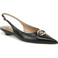 thumbnail image 1 of Sam Edelman Women's Aggie Pointed Toe Slingback Flat Black Leather 7.5M, 1 of 6