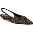 thumbnail image 1 of Sam Edelman Women's Aggie Pointed Toe Slingback Flat Brown Multi 8.5M, 1 of 6