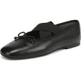 thumbnail image 1 of Sam Edelman Women's Arya Ballet Flat Black Leather 7.5M, 1 of 5