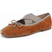 Sam Edelman Womens Arya Ballet Flat Harvest Brown 10.5M