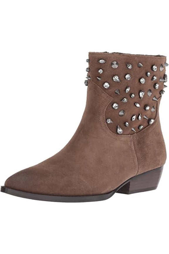 Women's Avril Fashion Boot, Dark Taupe Suede, 9.5 M US