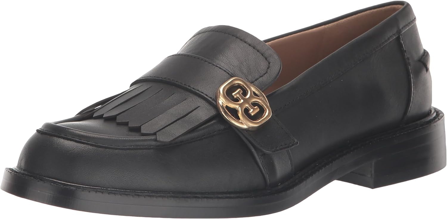 Sam Edelman Women s Charlie Loafer Black Leather 5.5M Walmart