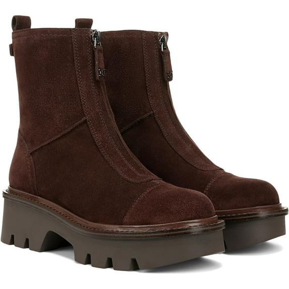 Sam Edelman Women's Cooper Zip-Up Chelsea Boot Cafe Noir 5M