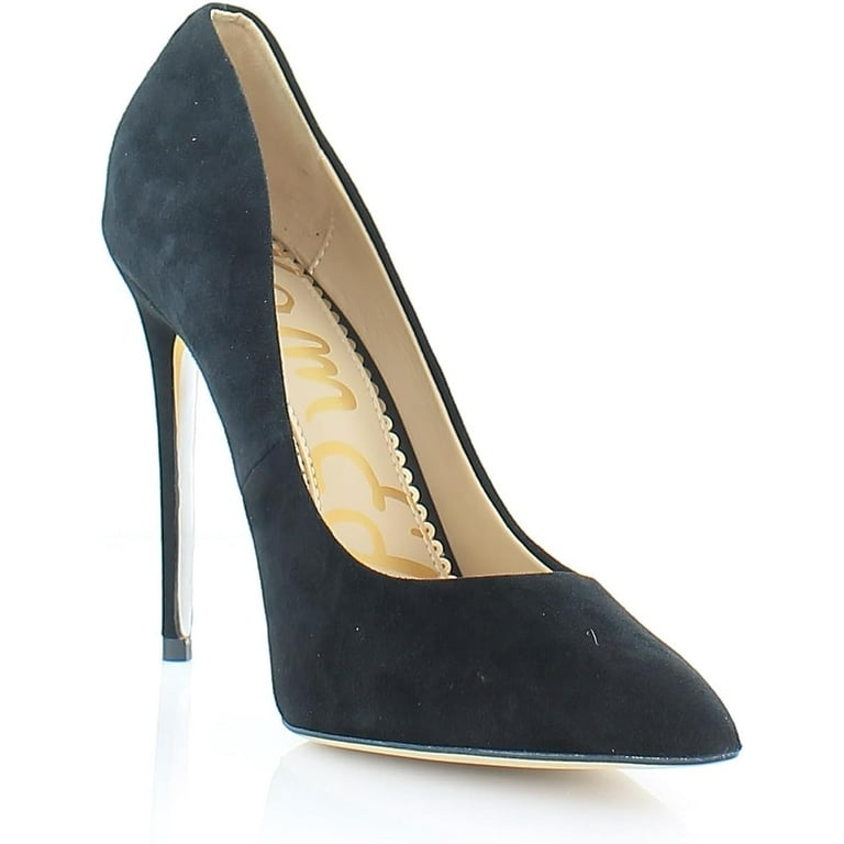 Sam edelman 2025 black suede pumps