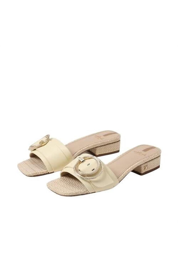 Delfi Women's Bleached Wheat Sandals 8M