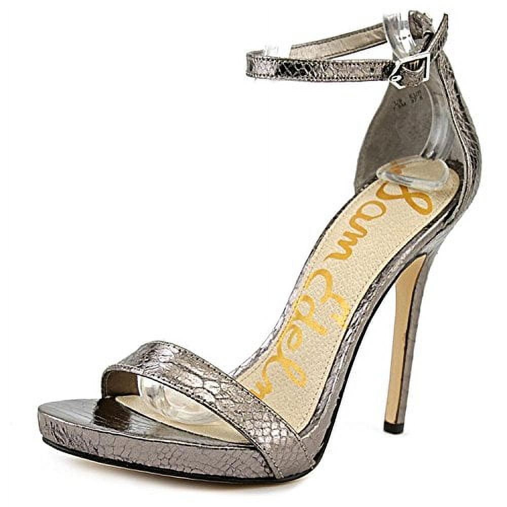 Sam Edelman Women s Eleanor Pewter Boa Print Pump 11 M Walmart