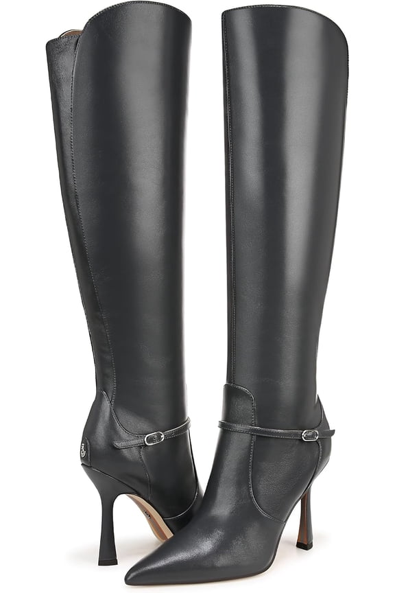Women's Elia Pointed Toe Knee High Boot Iron Smoke 6.5M