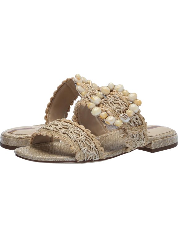 Women's Elisa Slide Sandal Cuoio Raffia 7M