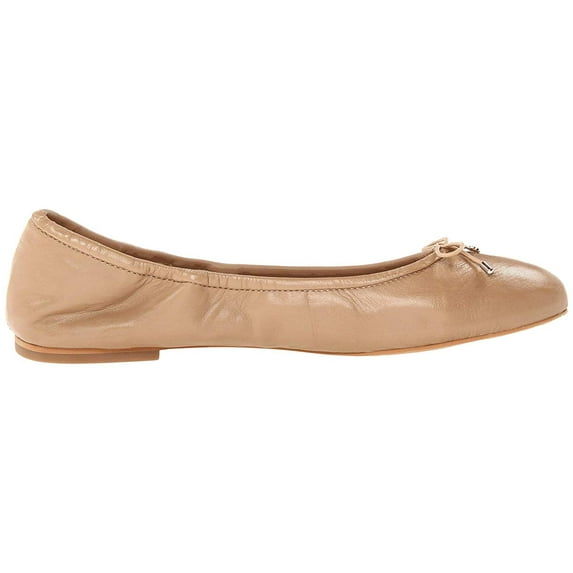 Sam Edelman Women's Felicia Ballet Flats Beige Leather 6.5M