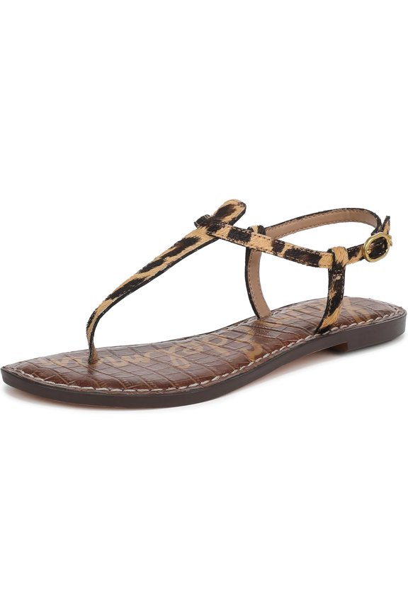 Women's Gigi Thong Sandal Cyprus Tan Leopard Multi 8.5M