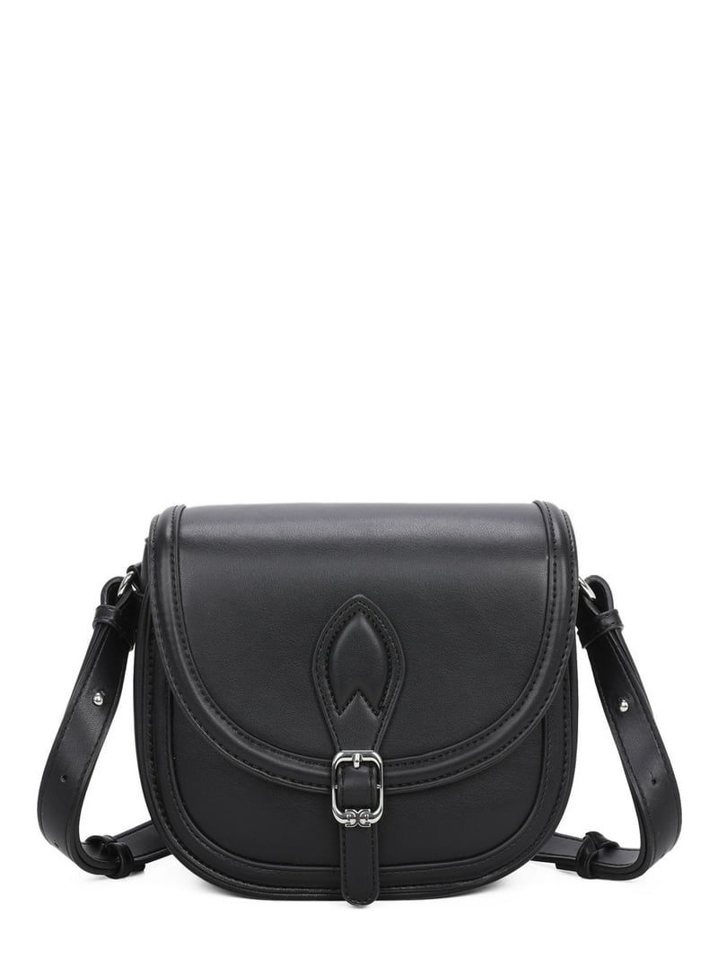 Sam Edelman Women's Giorgia Saddle Handbag, Black - Walmart.com
