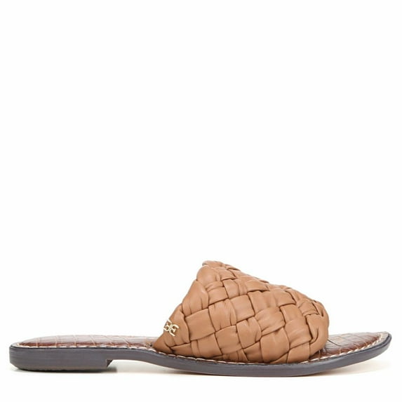 Sam Edelman Women's Griffin Light Cuoio Brown Flat Sandals 7M
