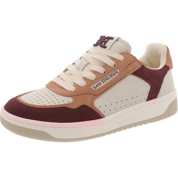 Sam Edelman Women's Harper Sneaker Tuscan Clay/French Burgundy 6.5M