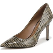 Sam Edelman Womens Hazel Khaki Plaid Multi Pump 6.5M