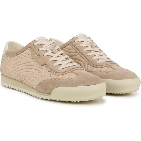Sam Edelman Women's Isabel Lace Up Sneaker Tan/Oat 6M