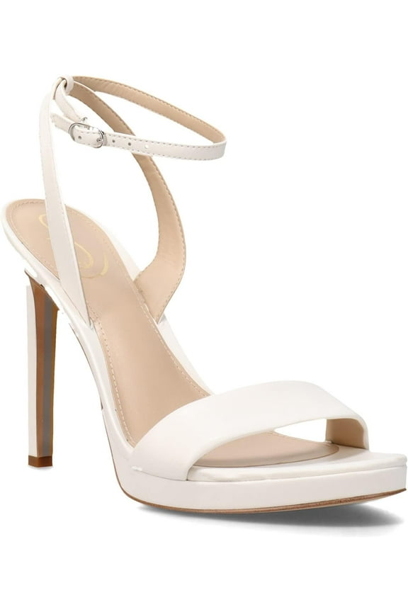 Women's Jade Bright White Strappy Heel 9M