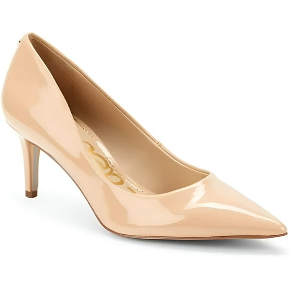 Sam Edelman Women's Jordyn Beige Patent Pumps 5M