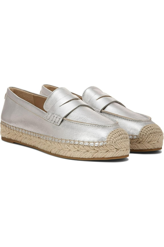 Women's Kai Loafer Flats Soft Silver 5M