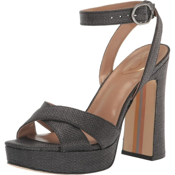 Sam Edelman Women's Kayna Platform Sandal Black 10M