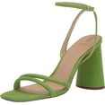 thumbnail image 1 of Sam Edelman Women's Kia Apple Green Suede Heels 9.5M, 1 of 6