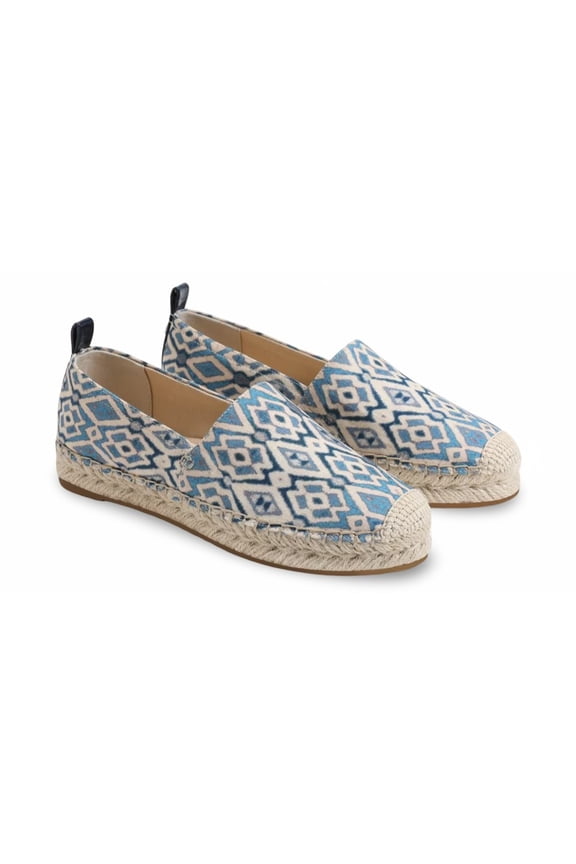 Women's Krista Blue Multi Espadrille 6.5M