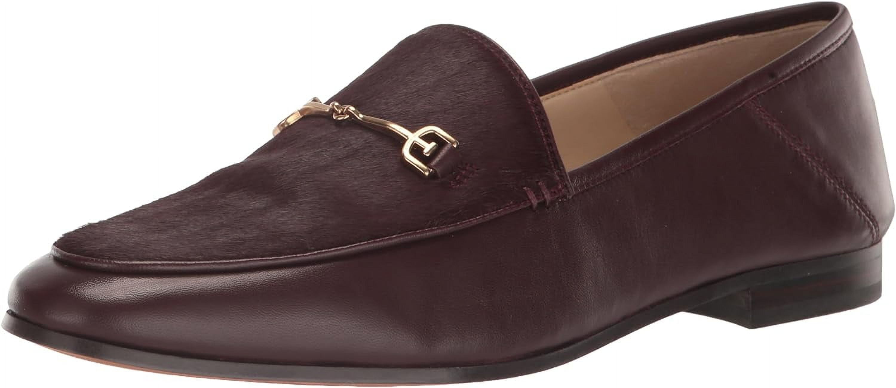 Sam Edelman Women's Loraine French Burgundy Loafer 8W - Walmart.com