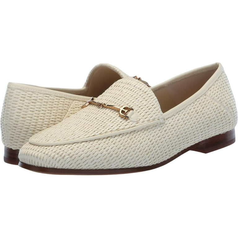 (取寄) サムエデルマン レディース ロレイン Sam Edelman women Sam Edelman Loraine Pale Gold Boucle Sam Edelman Women's Loraine Linen Raffia Loafer 6M - Walmart.com