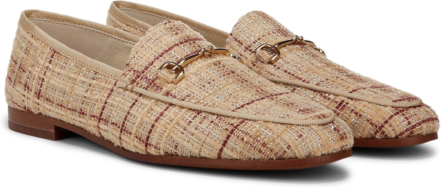 Sam Edelman Women's Loraine Loafer Pale Gold Boucle 9.5M - Walmart.com