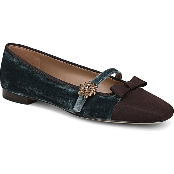 Sam Edelman Women's Madi Mary Jane Flat Bluestone 9M