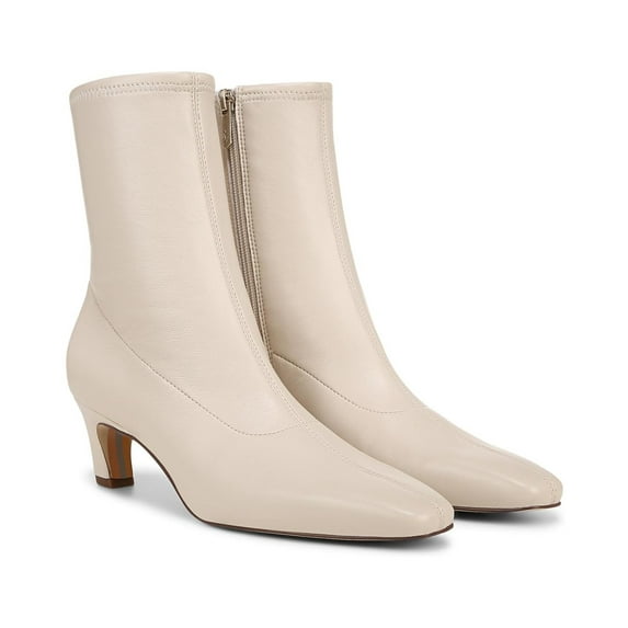 Sam Edelman Women's Marla Ankle Boot Ivory Stretch 5.5M