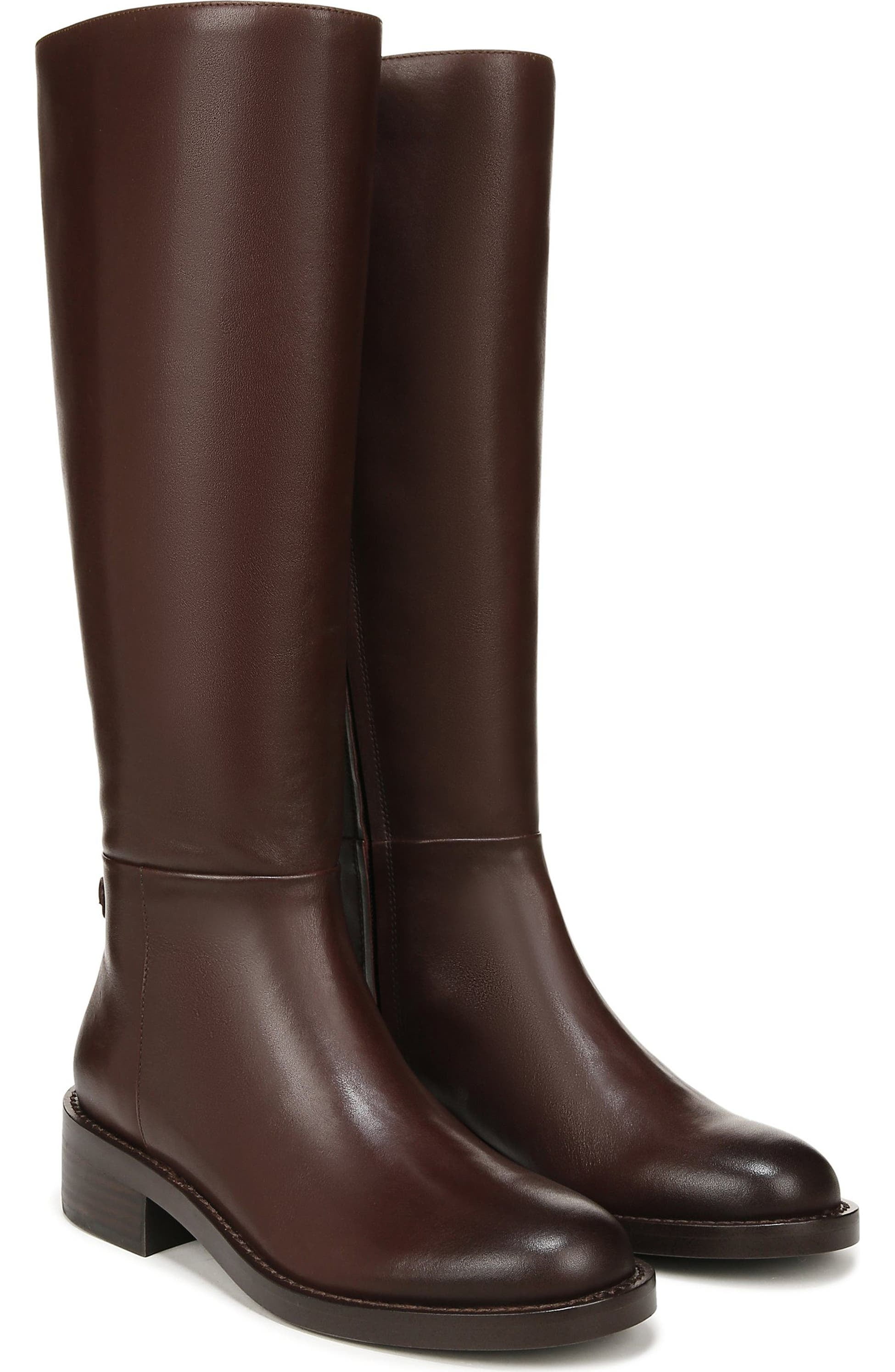 Sam Edelman Women's Milla Knee High Boot Spiced Pecan Wide Calf