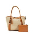 thumbnail image 1 of Sam Edelman Women's Neli Tote With Pouch Natural, 1 of 5