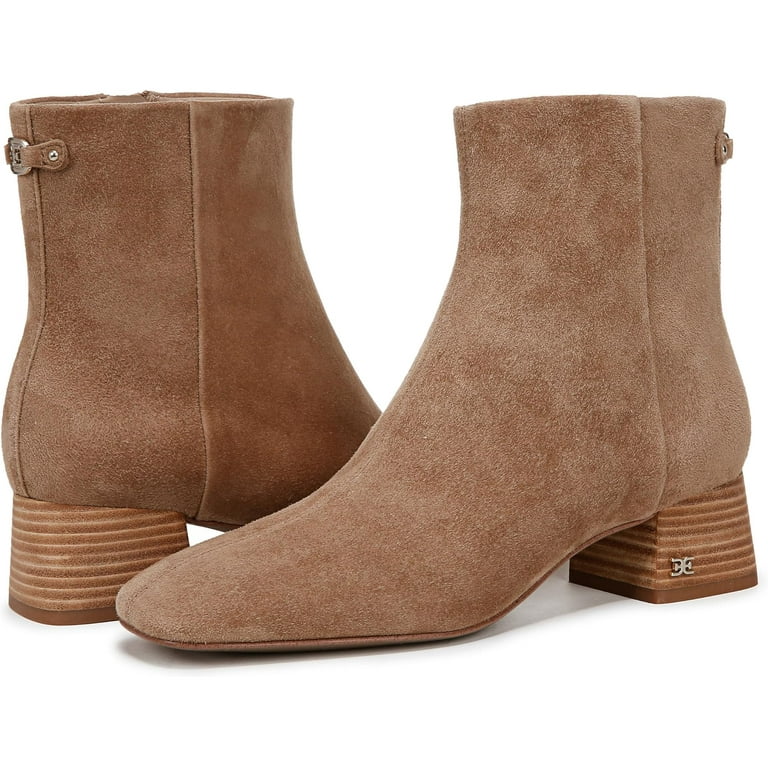 Sam Edelman Women's Paige Ankle Boot Almond Taupe 10M - Walmart.com