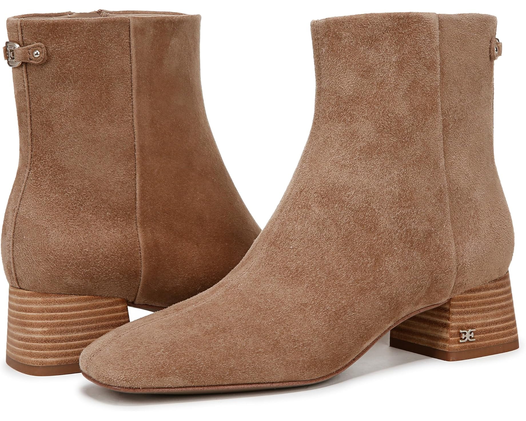 Sam Edelman Paige 2 – Stivaletti Donna Con Tacco A Blocco E Punta A Mandorla, Nero, 38 EU