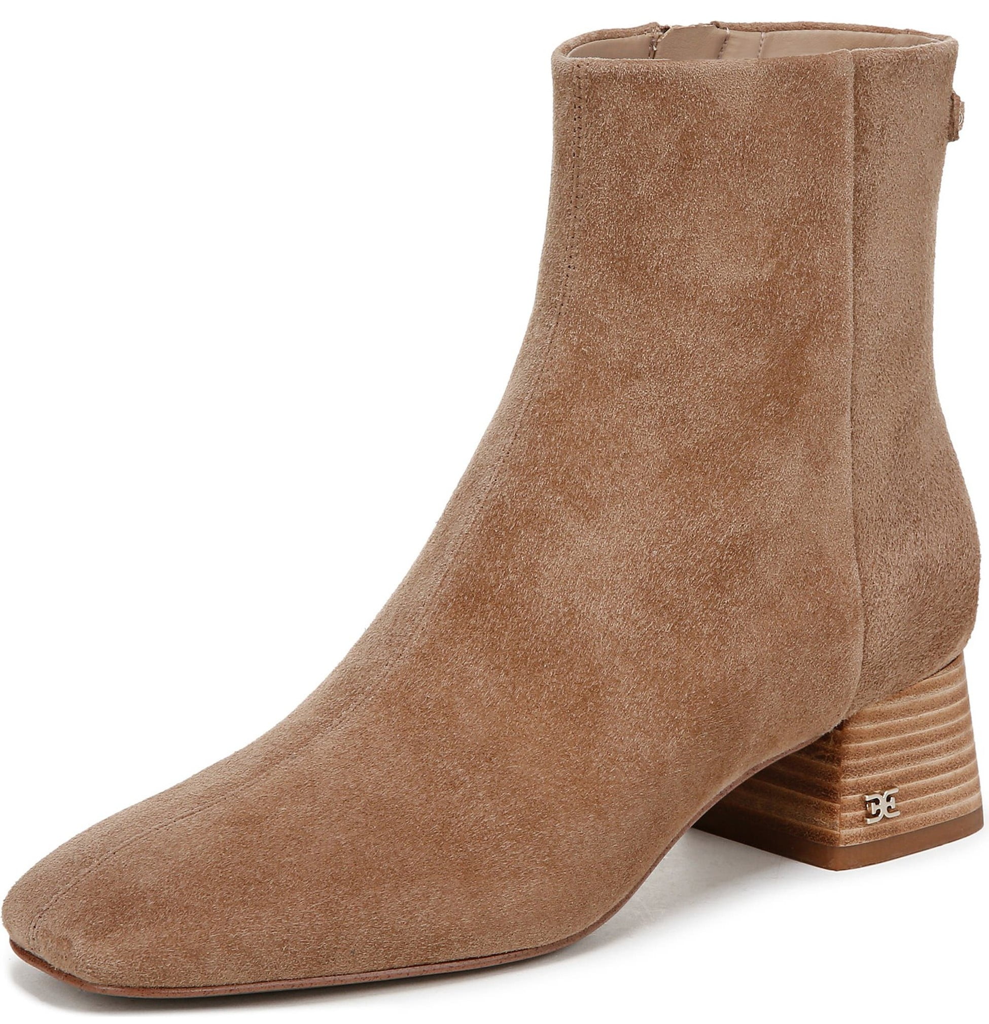 Sam Edelman Women's Paige Ankle Boot Almond Taupe 7M - Walmart.com