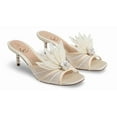 thumbnail image 1 of Sam Edelman Women's Pauline Ivory Tulle Kitten Heel Mule 11M, 1 of 5