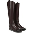 thumbnail image 1 of Sam Edelman Women's Penny 2 Knee-High Riding Boots Dark Brown Wide Calf 8M, 1 of 5