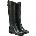 thumbnail image 1 of Sam Edelman Women's Penny 2 Knee-High Riding Boots Black Leather Wide Calf 6.5M, 1 of 6