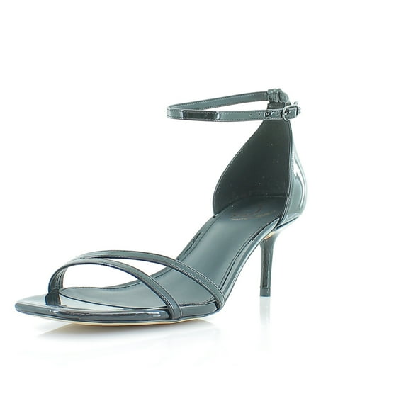 Sam Edelman Women's Peonie Heeled Sandals Black Patent 8M