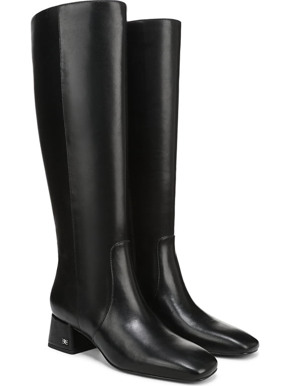 Women's Porter Knee High Boot Black Leather 12M