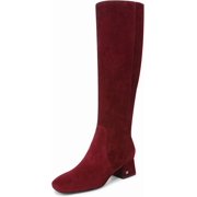 Sam Edelman Womens Porter Knee High Boot French Merlot Wide Calf 9.5M