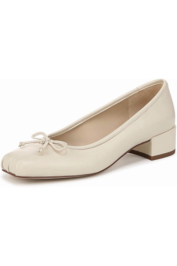 Women's Rosa Block Heel Slip On Pump Modern Ivory 7.5M