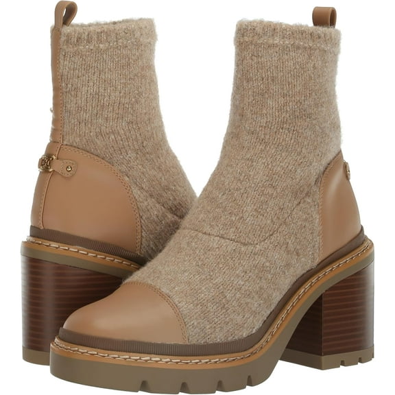 Sam Edelman Women's Rozanna Ankle Boot Luxe Tan 8.5M