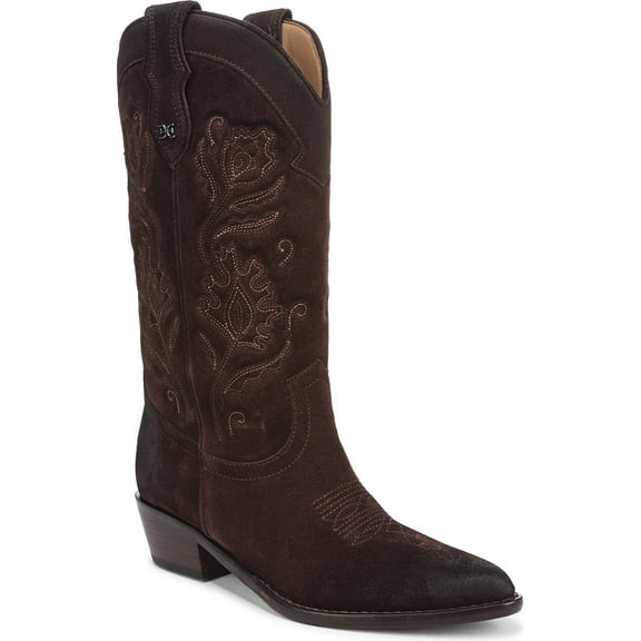 Sam Edelman Women's Rue Western Boot Cafe Noir 7M