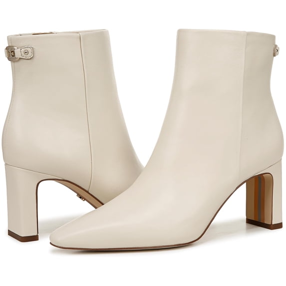Sam Edelman Women's Saige Ankle Boot Modern Ivory 8M