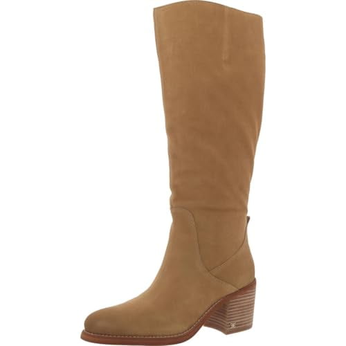Sam Edelman Women's Soyer Knee High Boot Golden Caramel Wide Calf 10M