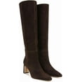 thumbnail image 1 of Sam Edelman Women's Sylvia Chocolate Brown Extra Wide Calf Knee High Boot 7.5W, 1 of 5